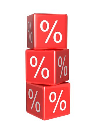 Discount boxesの写真素材