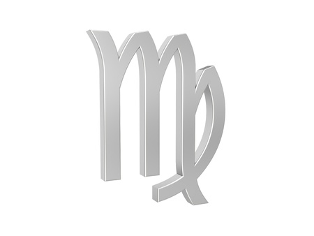 Virgo. Astrological signs of the Zodiac.の写真素材