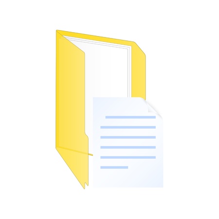 New document icon.のイラスト素材
