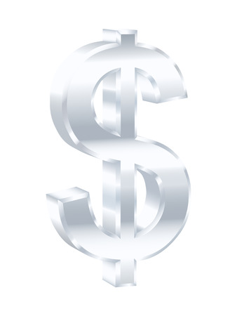 Dollar sign illustration.のイラスト素材