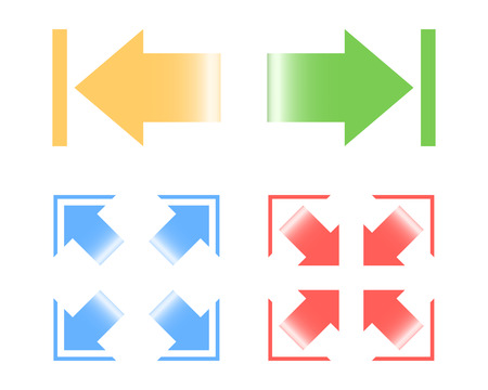 Image view web interface. Vector illustration.のイラスト素材