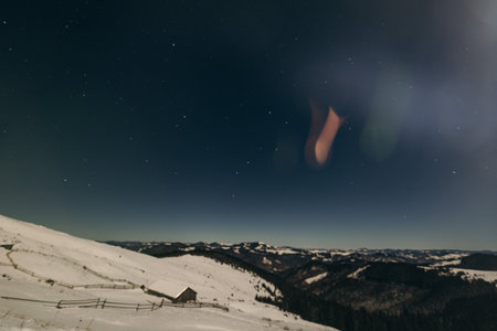 A sign on the side of a mountainの写真素材