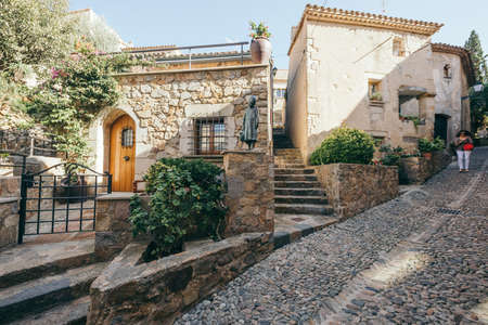 An old stone building aの写真素材