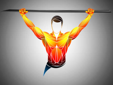 Set of sport weights for bodybuilding, fitness and weightliftingのイラスト素材