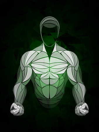 Set of sport weights for bodybuilding, fitness and weightliftingのイラスト素材