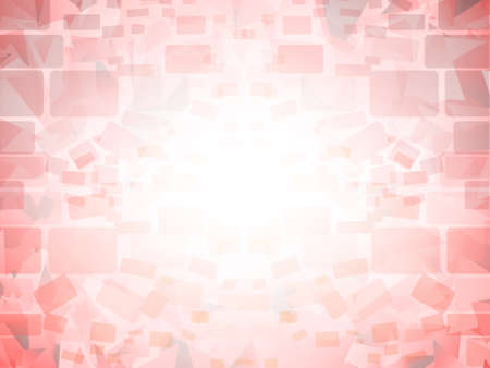 Abstract colorful background. Bright geometric transparent backgroundのイラスト素材