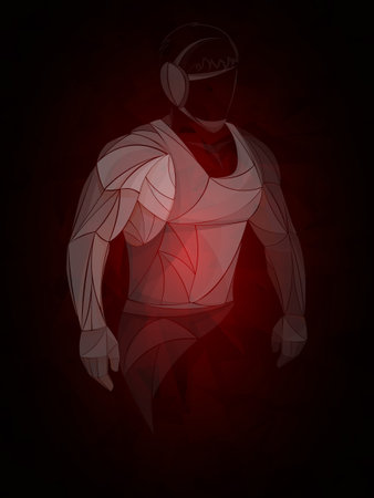 athlete Wrestling vector. wrestling  icon vector isolated. Greco-Roman wrestlingのイラスト素材
