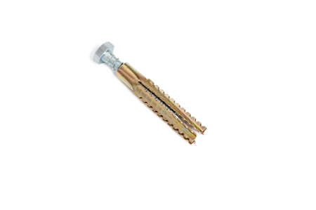 The fastening system for aerated concrete on a white background isolatedの写真素材