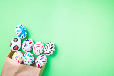 Easter eggs in a packet