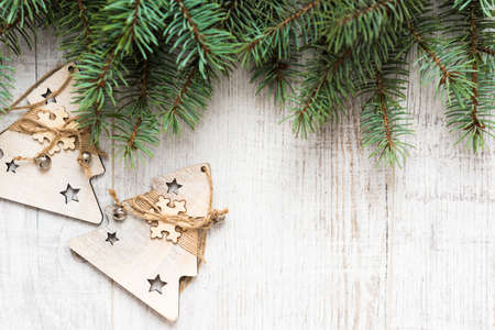 Christmas vintage backgroundの写真素材