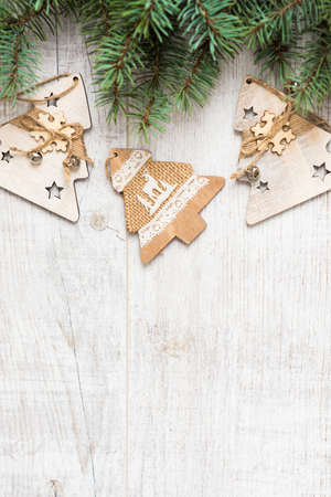 Christmas vintage backgroundの写真素材