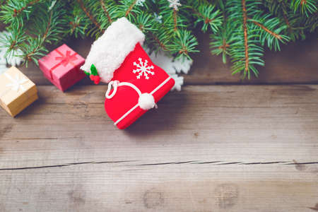 Christmas background 2018の写真素材