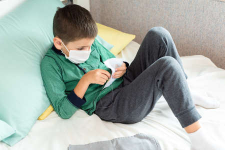 Stay at home quarantine coronavirus pandemic prevention.