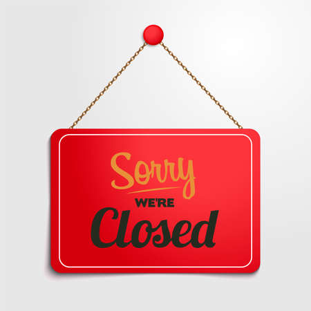 Bright and attractive information index for shops and countersのイラスト素材