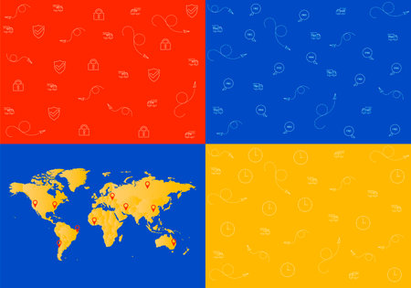 background set. worldmap. vector illustration.