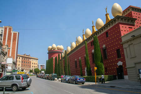Theatre-Museum Dali Museum of surrealist artist Salvador Dali, located in the town of Figueres, in Catalonia (Spain).may 2006のeditorial素材