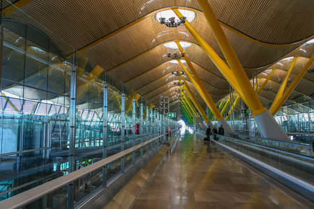 The airport of Madrid (Spain). November 2007のeditorial素材