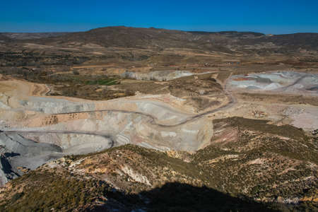 Clay quarry in Castellon. Spain. November 2007