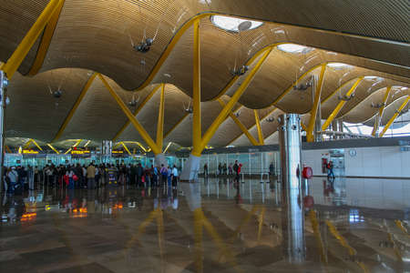 The airport of Madrid (Spain). November 2007のeditorial素材