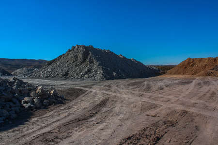 Clay quarry in Castellon. Spain. November 2007