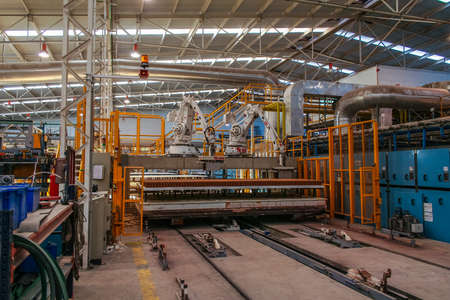 Clinker plant in Alcorisa is a municipality of Spain in the province of Teruel, in the Autonomous community of Aragon. The municipality is a part of the district (Comarca) of Bajo Aragon. November 2007.のeditorial素材