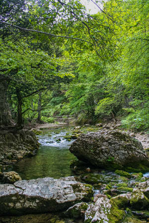 The Grand Canyon near the village Sokolyniy the Bakhchsarai area. Crimea, Ukraine. May 2008のeditorial素材