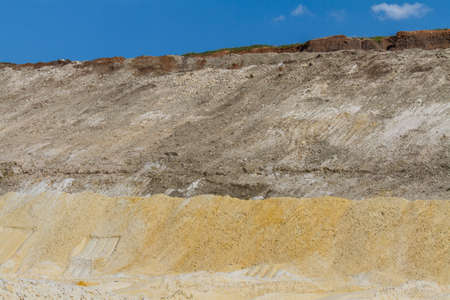 Clay quarry near the city of Pology in the Zaporizhzhya region. Ukraine. May 2017の写真素材