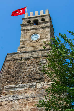 streets of Antalya. Mediterranean coast of Turkey. July 2009の写真素材