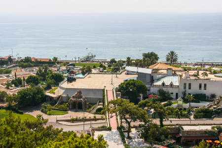Streets of the hotel in the village of Camyuva in Kemer. Region Antalya, Turkey. July 2009のeditorial素材
