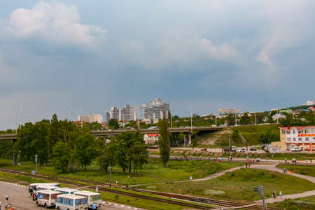 streets of the city of Belgorod. Russian Federation. June 2012のeditorial素材
