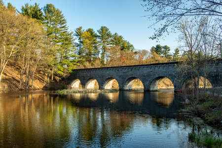 Wachusett Aqueduct Bridgeの写真素材