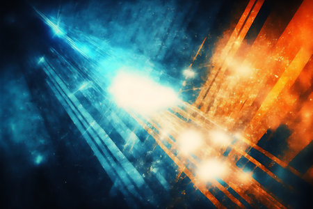 Abstract galaxy - perfect background with space for your text or image. Genarated by AIの素材