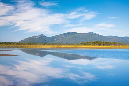 Russian Primorye seabank. near Vladivostok. Andreevka village.の写真素材