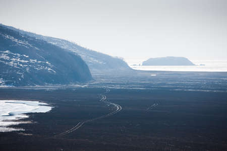 Russian Primorye seabank. near Vladivostok. Andreevka village.の写真素材