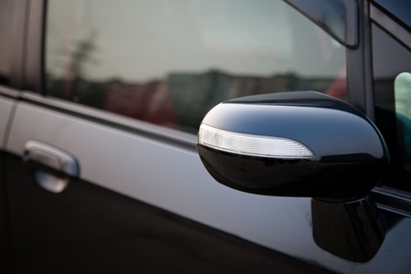 details of a tuning carの写真素材