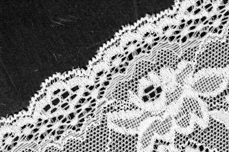 beautiful lace in floral styleの写真素材