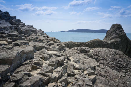 Spring seascapeの写真素材