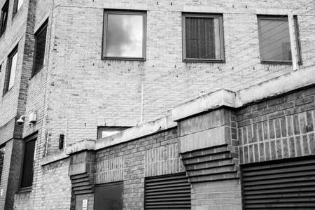 London - October 2019: brick building in Vauxhallのeditorial素材