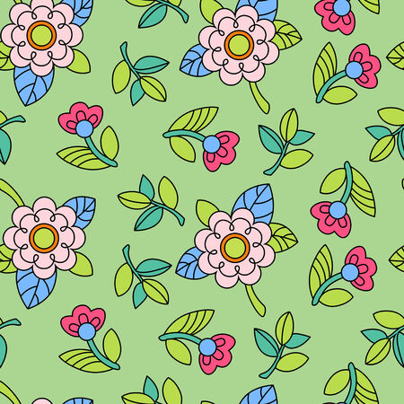 Vector background with flower for your designのイラスト素材