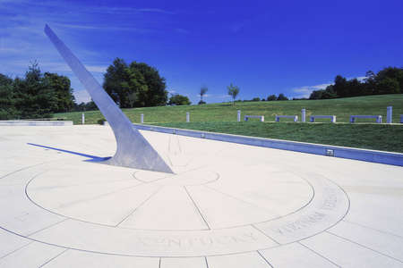 The Kentucky Vietnam War Memorial in Frankfort Kentuckyの写真素材