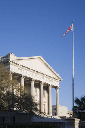 United States Custom House in Charleston South Carolinaの写真素材