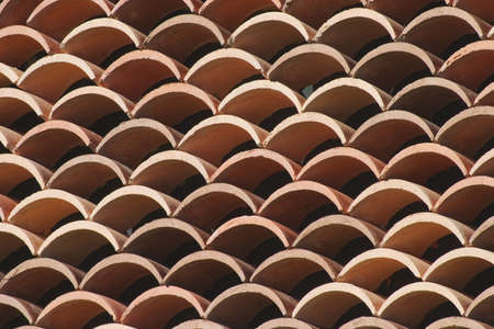 Terra Cotta Shinglesの写真素材