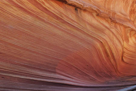 Slickrock formation, Coyote Buttes area of Paria Canyon, Vermilion Cliffs Wilderness, Arizona.の写真素材