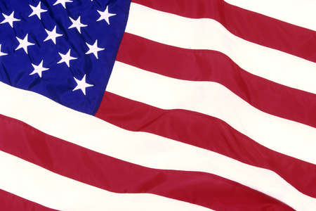 Close up of the American flag