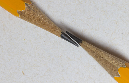 A group of pencils isolated on white. The pencils tips are nearly touching each other.
This is a macro image.の写真素材
