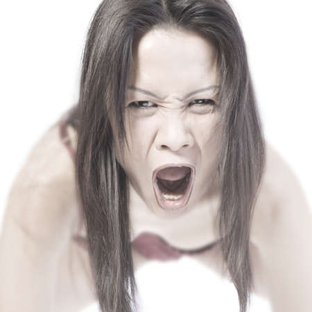 portrait of a beauty model taken in the studioの写真素材