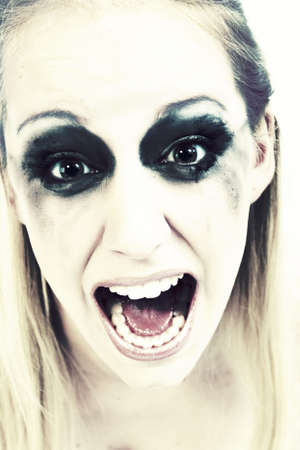 A beauty portrait taken from a beauty woman model in the studio