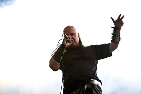 Photo's made at a live concert of a rock and metal bandの写真素材