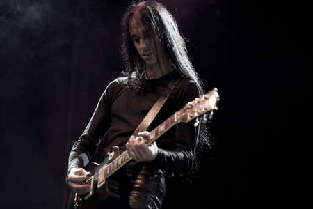 Photo's made at a live concert of a rock and metal bandの写真素材