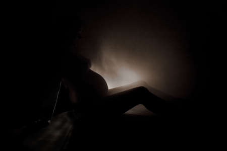 pregnant womanの写真素材